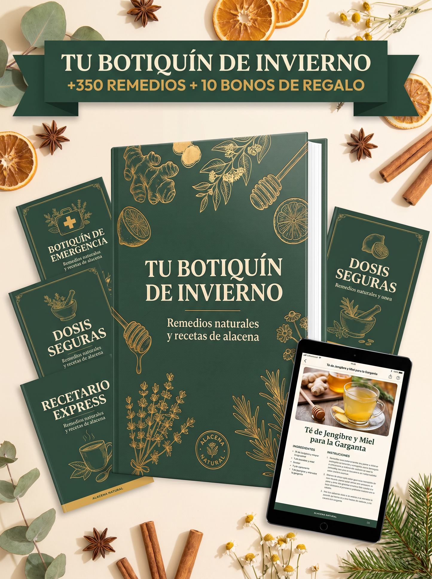 Tu Botiquín de Invierno +350 Remedios Naturales para Proteger a tu Familia